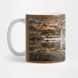 The Boatshed, Dove Lake, Cradle Mountain, Tasmania Mug